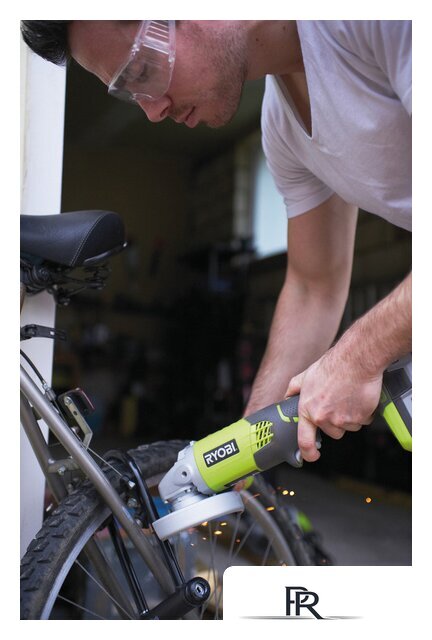 Угловая шлифмашина Ryobi R18AG-0 (без АКБ) - Изображение №7 — Интернет-магазин ПроЗаказ