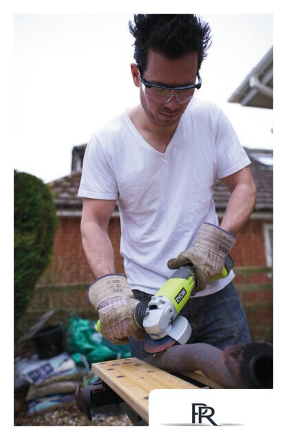 Угловая шлифмашина Ryobi R18AG-0 (без АКБ) - Изображение №10 — Интернет-магазин ПроЗаказ