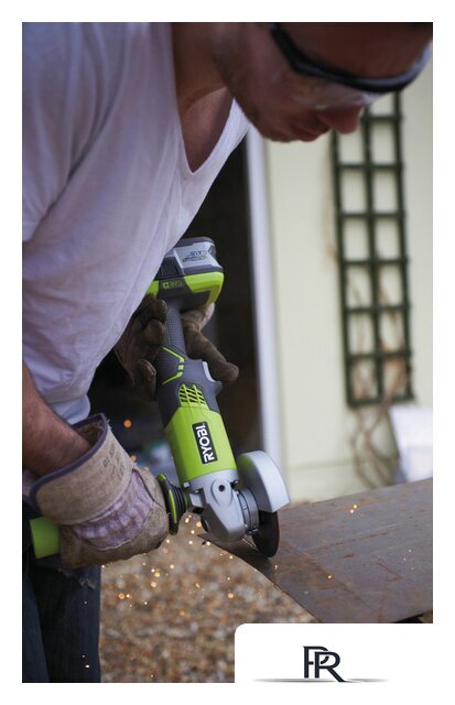 Угловая шлифмашина Ryobi R18AG-0 (без АКБ) - Изображение №13 — Интернет-магазин ПроЗаказ