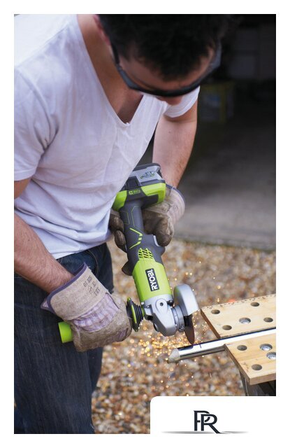 Угловая шлифмашина Ryobi R18AG-0 (без АКБ) - Изображение №17 — Интернет-магазин ПроЗаказ