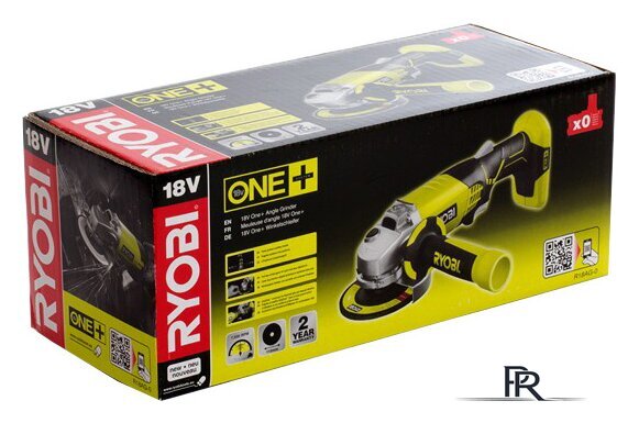 Угловая шлифмашина Ryobi R18AG-0 (без АКБ) - Изображение №31 — Интернет-магазин ПроЗаказ