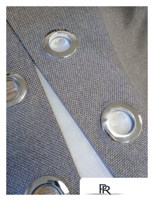 Штора Модный текстиль 01L1 112MT6670M28 (250x210, средне серый) - Изображение №7 — Интернет-магазин ПроЗаказ