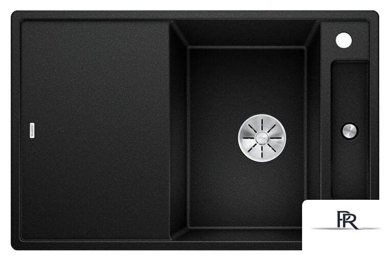 Кухонная мойка Blanco Axia III 45 S 523183 (антрацит, стеклянная доска) - Изображение №1 — Интернет-магазин ПроЗаказ