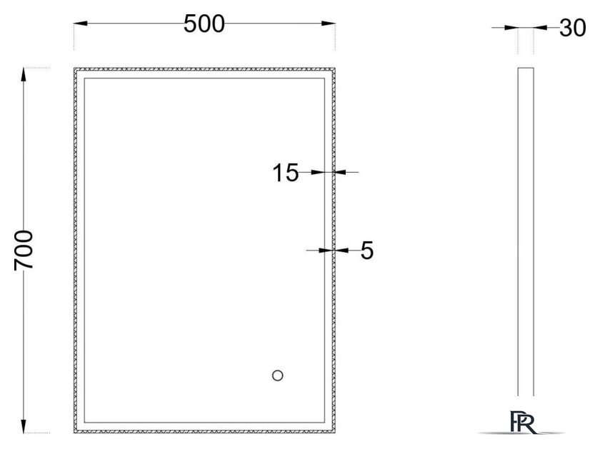  Roxen Зеркало Sigma 510210-50GM 50x70 - Изображение №6 — Интернет-магазин ПроЗаказ