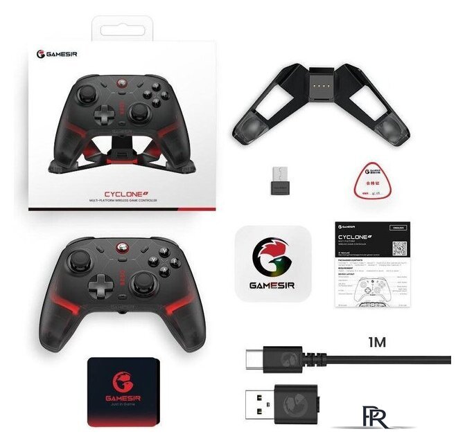 Геймпад GameSir Cyclone 2 Bundle Edition (черный) - Изображение №6 — Интернет-магазин ПроЗаказ
