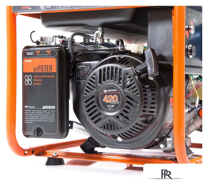 Бензиновый генератор Daewoo Power GDA 7500DPE-3 - Изображение №9 — Интернет-магазин ПроЗаказ