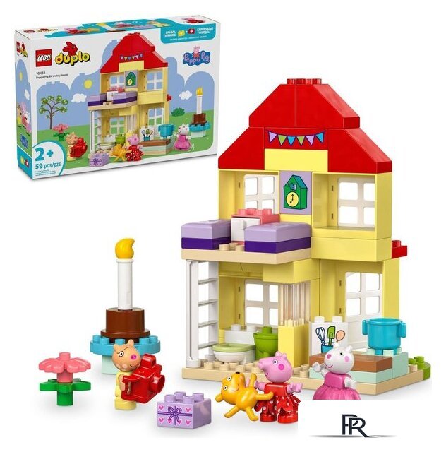 Конструктор LEGO Duplo 10433 День рождения Свинки Пеппы - Изображение №2 — Интернет-магазин ПроЗаказ