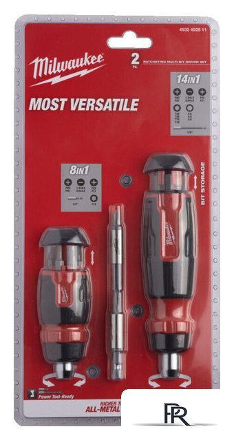 Набор отвертка с битами Milwaukee 4932492811 (22 предмета) - Изображение №1 — Интернет-магазин ПроЗаказ