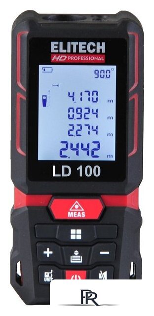 Лазерный дальномер ELITECH LD 100 - Изображение №2 — Интернет-магазин ПроЗаказ