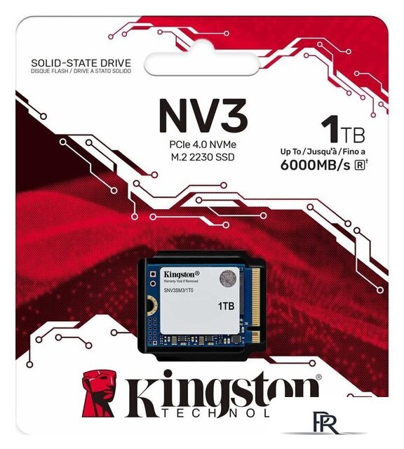 SSD Kingston NV3 1TB SNV3SM3/1T0 - Изображение №3 — Интернет-магазин ПроЗаказ