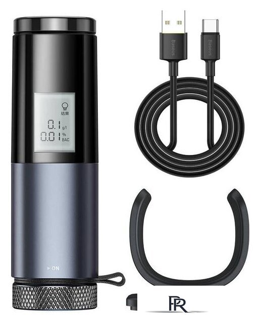 Алкотестер Baseus CRCX-01 (черный) - Изображение №4 — Интернет-магазин ПроЗаказ