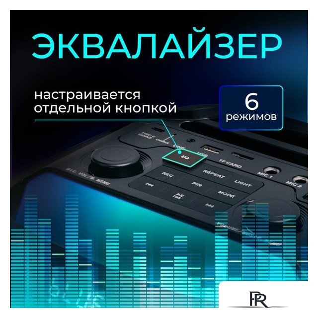 Беспроводная колонка Ginzzu GM-117 - Изображение №4 — Интернет-магазин ПроЗаказ