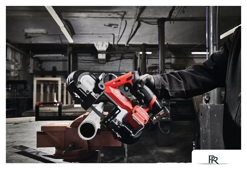 Ленточная пила Milwaukee Fuel M12 FBS64-402C 4933478441 (с 2-мя АКБ, кейс) - Изображение №5 — Интернет-магазин ПроЗаказ