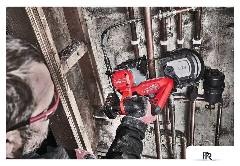 Ленточная пила Milwaukee Fuel M12 FBS64-402C 4933478441 (с 2-мя АКБ, кейс) - Изображение №6 — Интернет-магазин ПроЗаказ