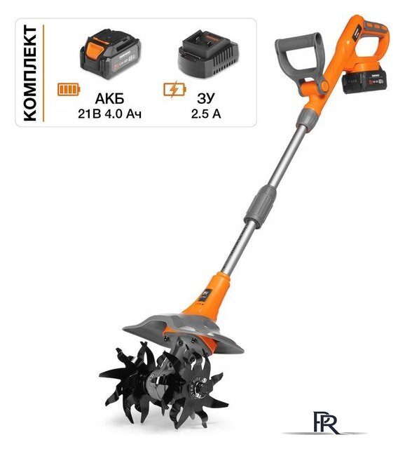 Мотокультиватор аккумуляторный Daewoo Power DAT 2521Li Set (с 1-им АКБ) - Изображение №1 — Интернет-магазин ПроЗаказ
