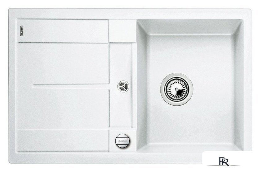 Кухонная мойка Blanco Metra 45 S 527105 (мягкий белый) - Изображение №1 — Интернет-магазин ПроЗаказ