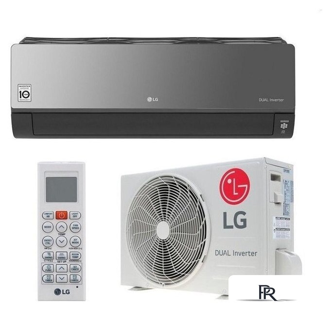 Кондиционер LG ARTCOOL Mirror AC12BK - Изображение №2 — Интернет-магазин ПроЗаказ