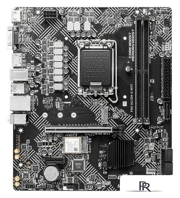 Материнская плата MSI Pro H610M-G WiFi - Изображение №1 — Интернет-магазин ПроЗаказ