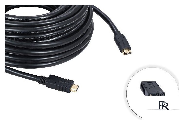 Кабель Kramer Electronics HDMI - HDMI CA-HM-15 (4.6 м, черный) - Изображение №3 — Интернет-магазин ПроЗаказ