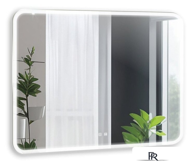  Silver Mirrors Зеркало Стив-Р 100x80 LED-00002745 - Изображение №2 — Интернет-магазин ПроЗаказ