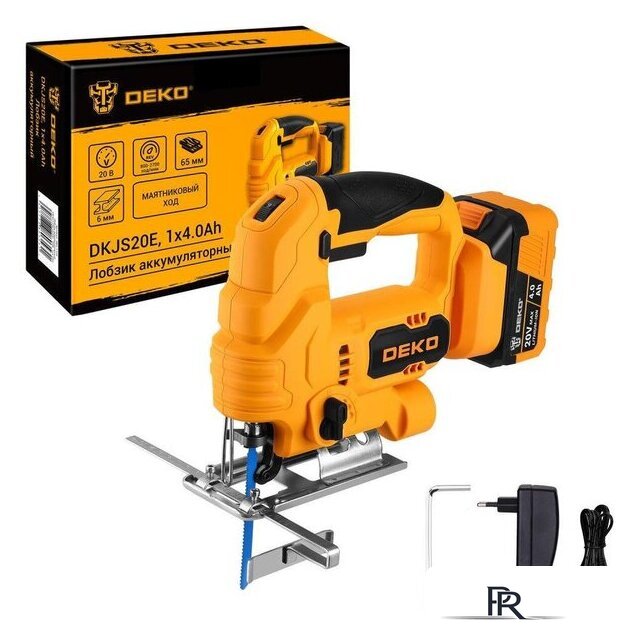 Электролобзик Deko DKJS20E 083-1124 (с 1-им АКБ) - Изображение №1 — Интернет-магазин ПроЗаказ