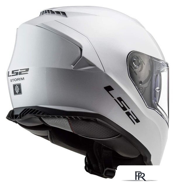 Мотошлем LS2 FF800 Storm Solid (XL, white) - Изображение №7 — Интернет-магазин ПроЗаказ