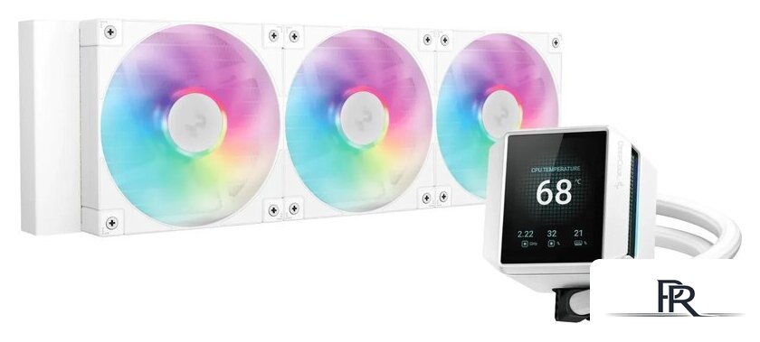 Система жидкостного охлаждения для процессора DeepCool Mystique 360 WH ARGB R-LX360-WHDSNMCP-G-1 - Изображение №1 — Интернет-магазин ПроЗаказ