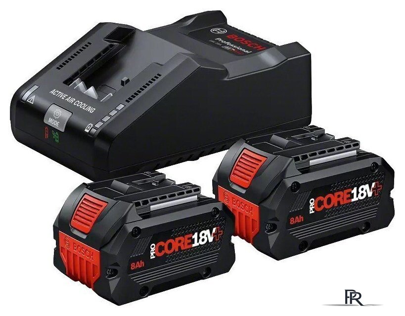 Аккумулятор с зарядным устройством Bosch 1600A02X03 (18В/2x8 Ah + 18В) - Изображение №1 — Интернет-магазин ПроЗаказ