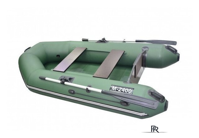 Моторно-гребная лодка Муссон 2400 (зеленый) - Изображение №3 — Интернет-магазин ПроЗаказ