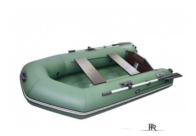 Моторно-гребная лодка Муссон 2400 (зеленый) - Изображение №2 — Интернет-магазин ПроЗаказ