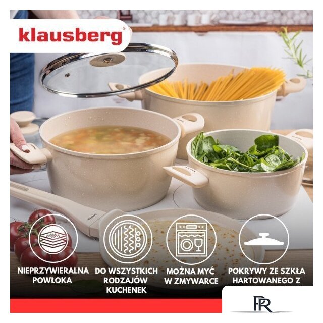 Набор кастрюль Klausberg KB-7963 - Изображение №4 — Интернет-магазин ПроЗаказ