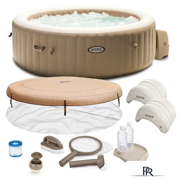 Надувной бассейн Intex Pure Spa Bubble Massage 28428 (216x71) с джакузи - Изображение №2 — Интернет-магазин ПроЗаказ