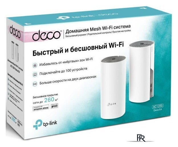 Wi-Fi система TP-Link Deco E4 (2 шт.) - Изображение №5 — Интернет-магазин ПроЗаказ