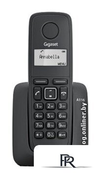 Радиотелефон Gigaset A116 (черный) - Изображение №2 — Интернет-магазин ПроЗаказ