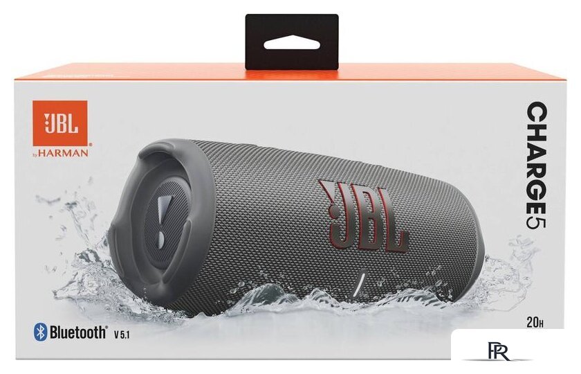 Беспроводная колонка JBL Charge 5 (серый) - Изображение №9 — Интернет-магазин ПроЗаказ
