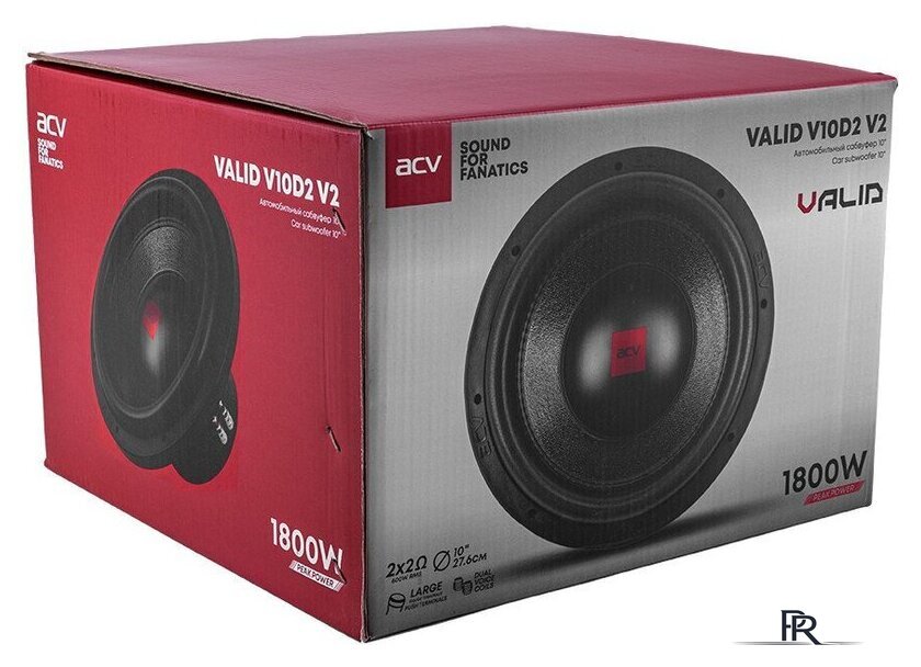 Головка сабвуфера ACV Valid V10D2 V2 - Изображение №8 — Интернет-магазин ПроЗаказ
