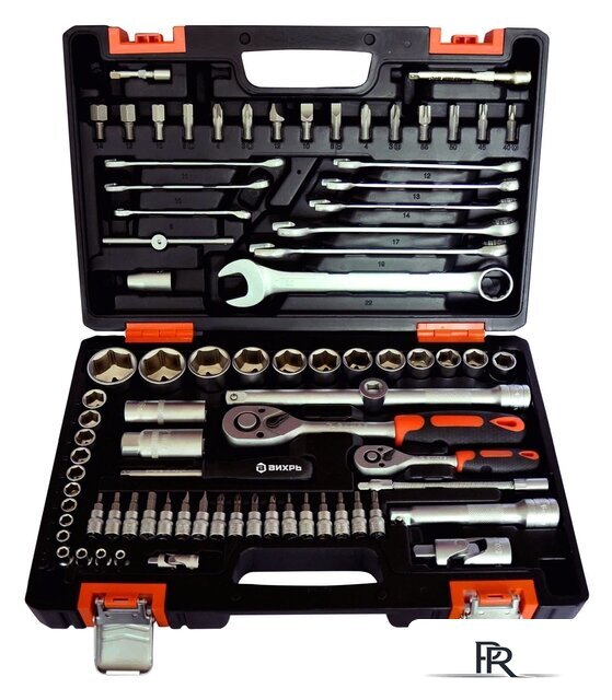 Универсальный набор инструментов Вихрь 73/6/7/3 (82 предмета) - Изображение №1 — Интернет-магазин ПроЗаказ