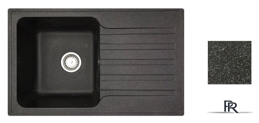 Кухонная мойка БелЭворс Styl L (черный) - Изображение №1 — Интернет-магазин ПроЗаказ