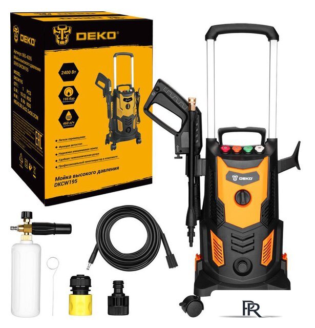 Мойка высокого давления Deko DKCW195 065-4305 - Изображение №1 — Интернет-магазин ПроЗаказ