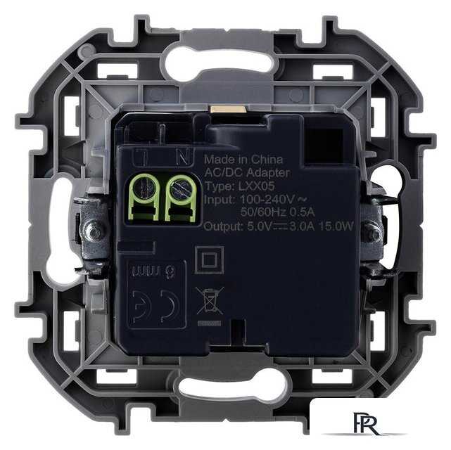 Розетка USB Legrand Inspiria 673761 - Изображение №2 — Интернет-магазин ПроЗаказ