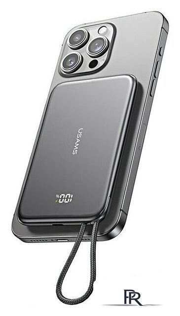 Внешний аккумулятор Usams CD227 5000mAh (темно-серый) - Изображение №3 — Интернет-магазин ПроЗаказ