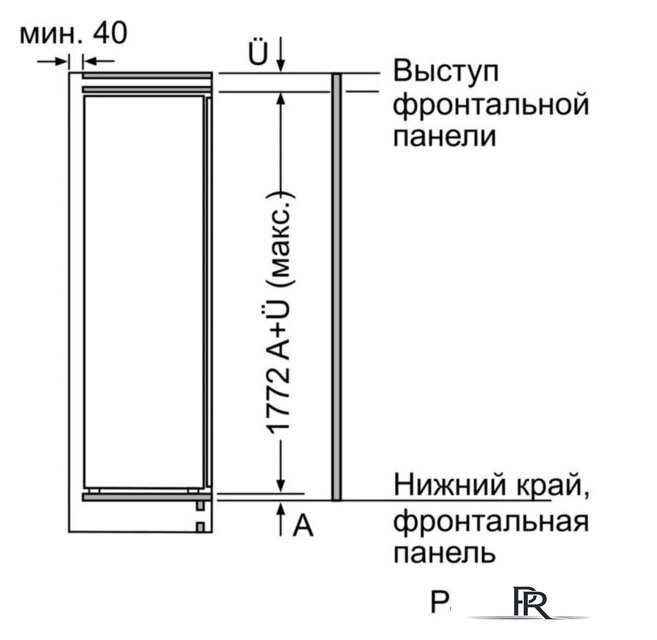 Однокамерный холодильник Bosch Serie 6 KIR81AF30U - Изображение №7 — Интернет-магазин ПроЗаказ