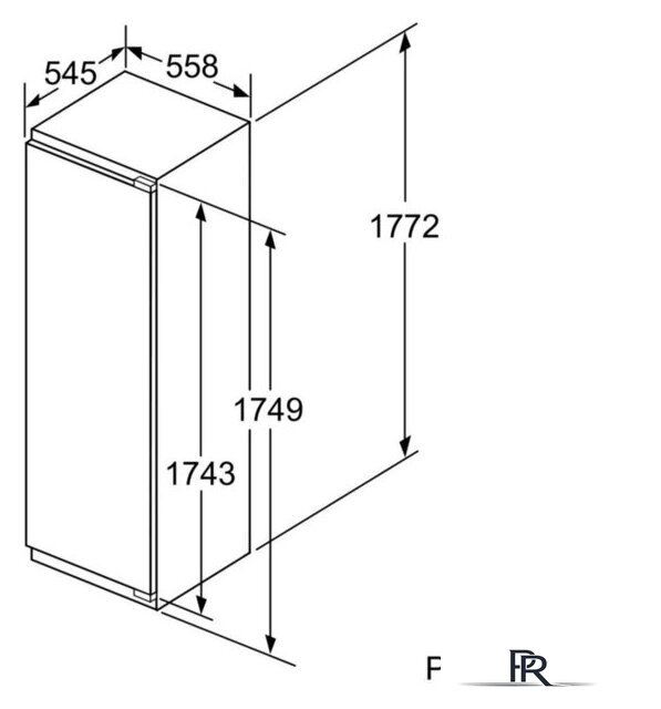 Однокамерный холодильник Bosch Serie 6 KIR81AF30U - Изображение №6 — Интернет-магазин ПроЗаказ