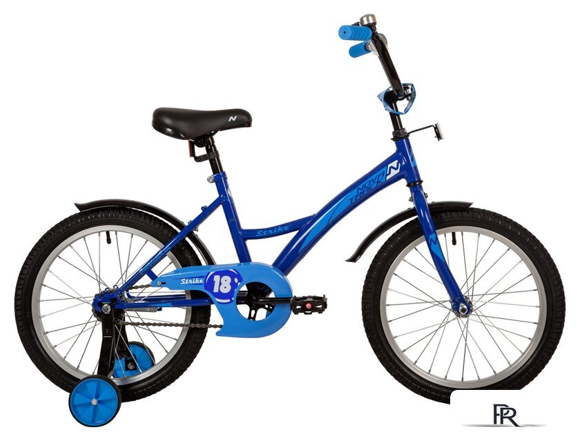 Детский велосипед Novatrack Strike 18 2022 183STRIKE.BL22 (синий) - Изображение №1 — Интернет-магазин ПроЗаказ