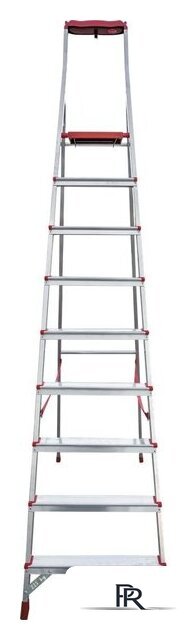 Лестница-стремянка Новая высота NV 3115 3115110 с органайзером (10 ступеней) - Изображение №3 — Интернет-магазин ПроЗаказ