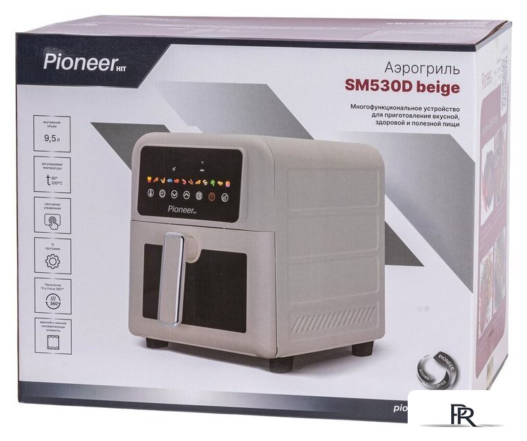 Аэрогриль (аэрофритюрница) Pioneer SM530D (бежевый) - Изображение №4 — Интернет-магазин ПроЗаказ