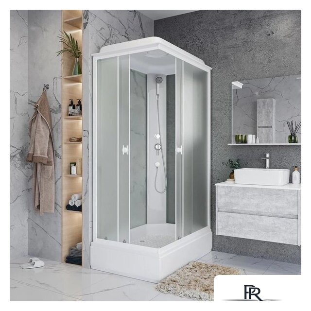 Душевая кабина Niagara Promo P120/90/26Q/MT 120x90x215 - Изображение №7 — Интернет-магазин ПроЗаказ