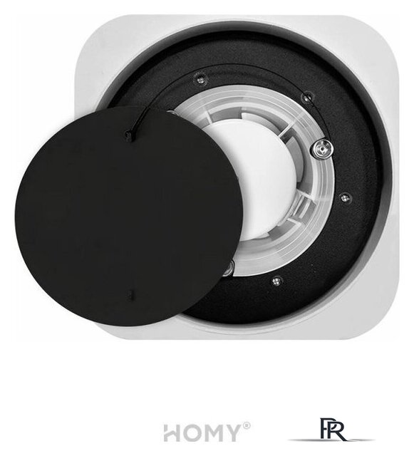 Вентиляционная решетка HOMY AIR Lite круглый AL100BT d150 (черная) - Изображение №7 — Интернет-магазин ПроЗаказ