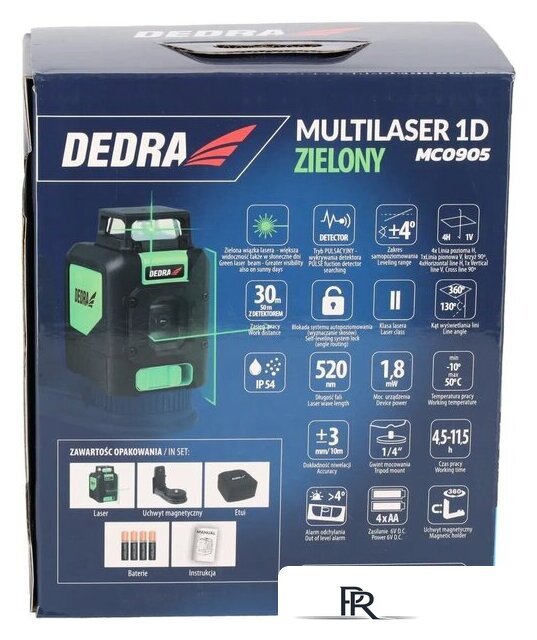 Лазерный нивелир Dedra MC0905 - Изображение №13 — Интернет-магазин ПроЗаказ