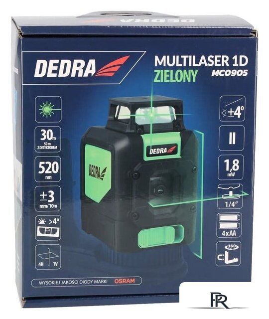 Лазерный нивелир Dedra MC0905 - Изображение №12 — Интернет-магазин ПроЗаказ